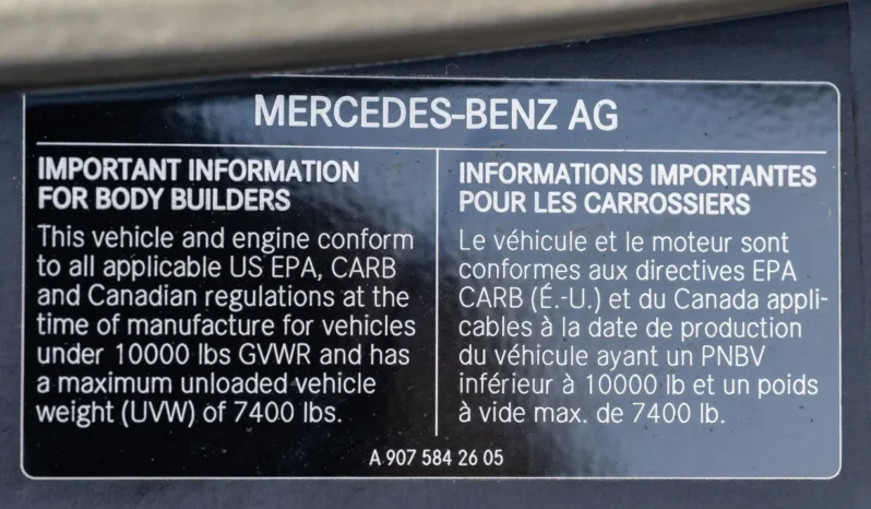 
								2023 Mercedes-Benz Sprinter 2500 Cargo Van full									